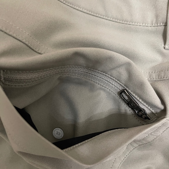 Lululemon Men Sand Gray Pants 33" Waist New without Tag - Picture 10 of 10